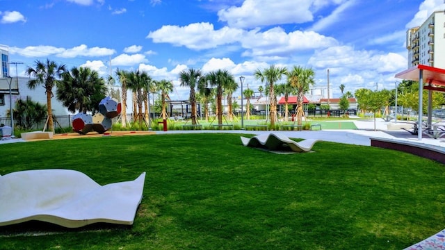 1227 E Madison St Unit 902, Tampa, FL 33602 - view of home's community featuring a lawn