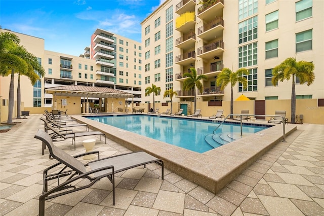 1227 E Madison St Unit 902, Tampa, FL 33602 - community pool featuring a patio area