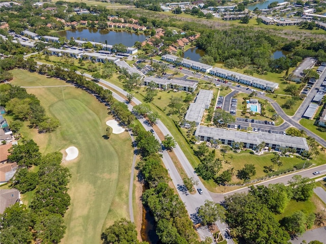 112 W Cypress Ct, Oldsmar, FL 34677 - aerial view featuring view of golf course and a water view