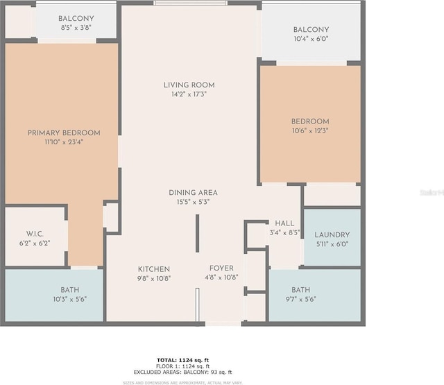 2595 Countryside Blvd Unit 8205, Clearwater, FL 33761 - floor plan