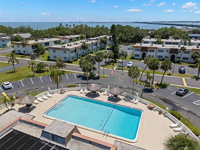 381 S Mcmullen Booth Rd Unit 72, Clearwater, FL 33759 - community pool featuring a water view