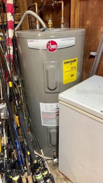 5443 Tangerine Dr, New Port Richey, FL 34652 - utilities featuring water heater