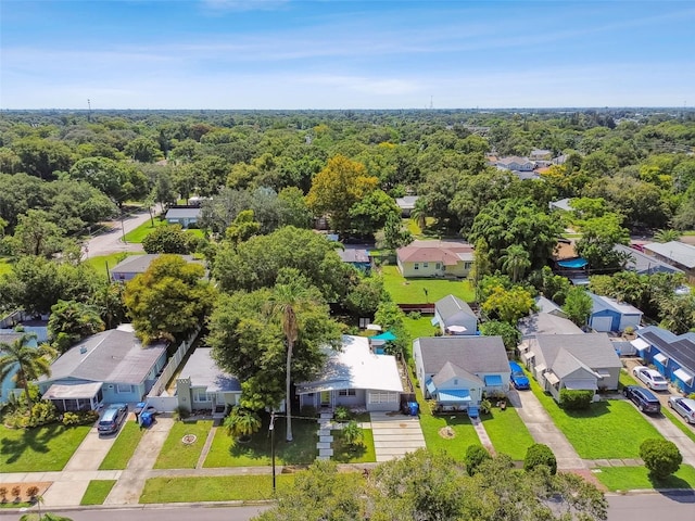 3626 17th St N, Saint Petersburg, FL 33713 - aerial view featuring a wooded view and a residential view