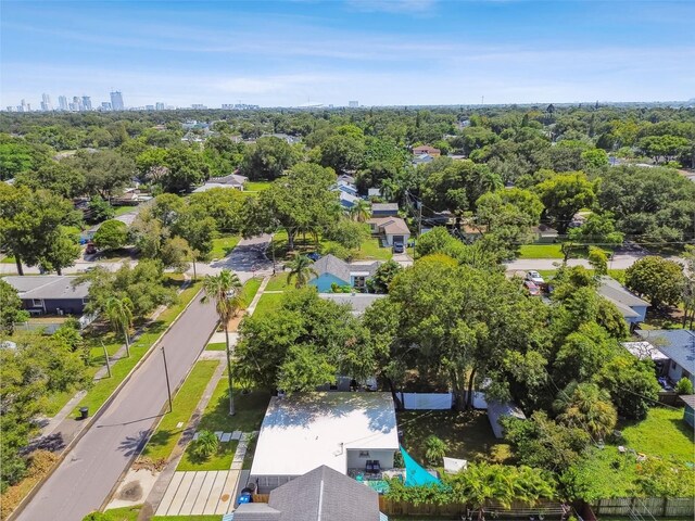 3626 17th St N, Saint Petersburg, FL 33713 - drone / aerial view
