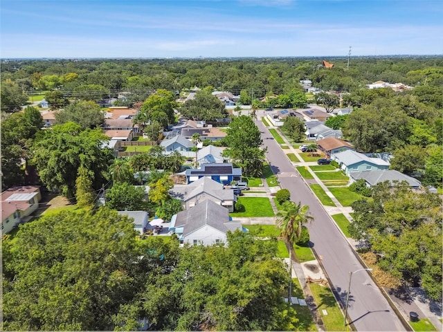 3626 17th St N, Saint Petersburg, FL 33713 - birds eye view of property featuring a forest view and a residential view
