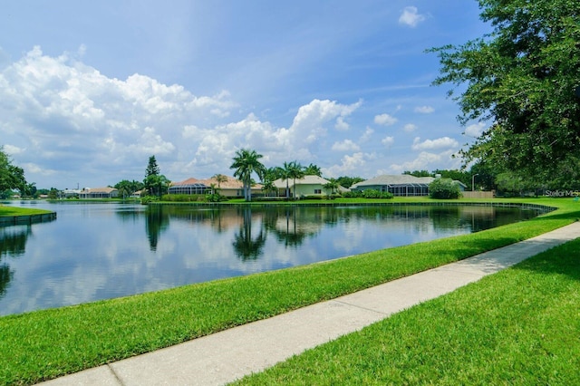 5290 White Sand Cir NE, Saint Petersburg, FL 33703 - water view featuring nearby suburban area