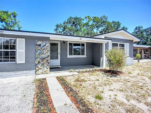10931 110th Ave, Seminole, FL 33778 - view of ranch-style home