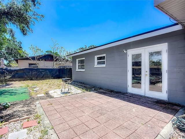 10931 110th Ave, Seminole, FL 33778 - view of patio / terrace with french doors