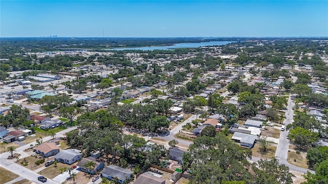 10931 110th Ave, Seminole, FL 33778 - aerial view of property's location with nearby suburban area and a nearby body of water
