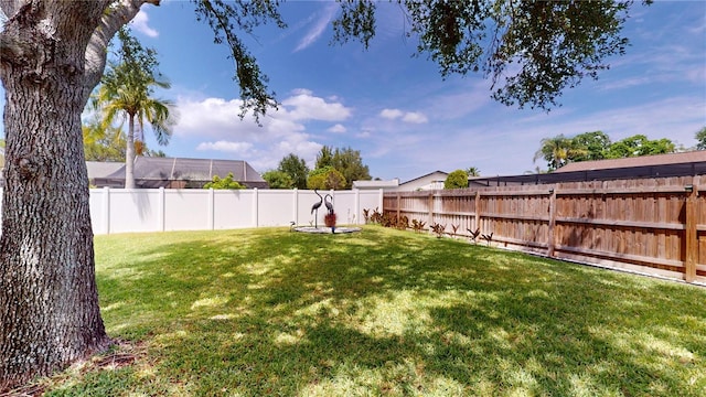 1849 Del Robles Dr, Clearwater, FL 33764 - view of yard featuring a fenced backyard