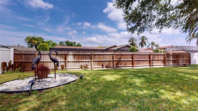 1849 Del Robles Dr, Clearwater, FL 33764 - view of yard with fence