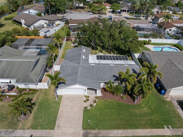 1849 Del Robles Dr, Clearwater, FL 33764 - bird's eye view featuring a residential view