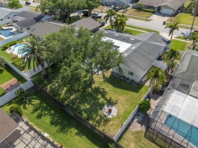 1849 Del Robles Dr, Clearwater, FL 33764 - birds eye view of property with a residential view