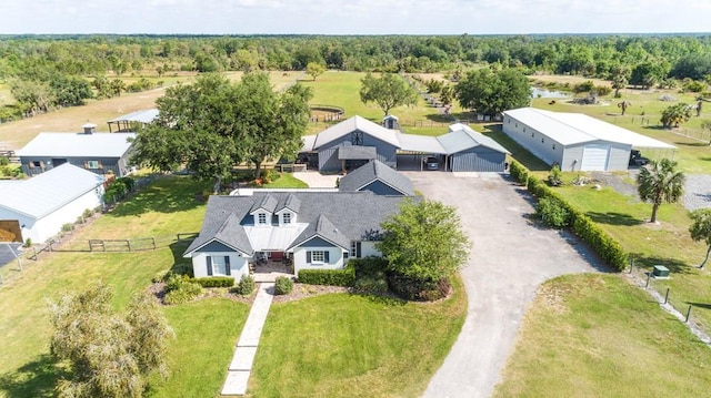 drone / aerial view