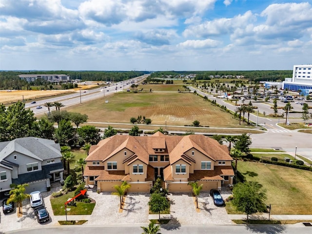 aerial view