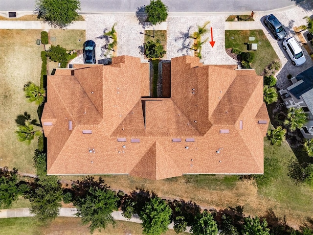 drone / aerial view