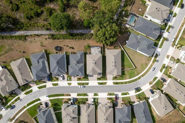21590 Violet Periwinkle Dr, Land O Lakes, FL 34637 - bird's eye view featuring a residential view