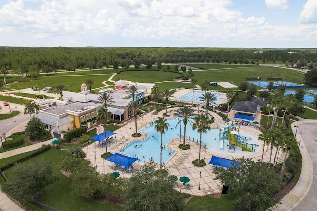 21590 Violet Periwinkle Dr, Land O Lakes, FL 34637 - drone / aerial view