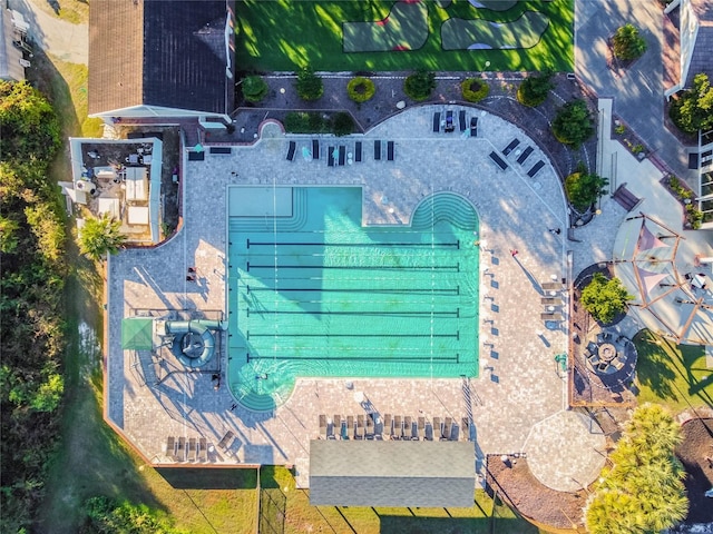 bird's eye view