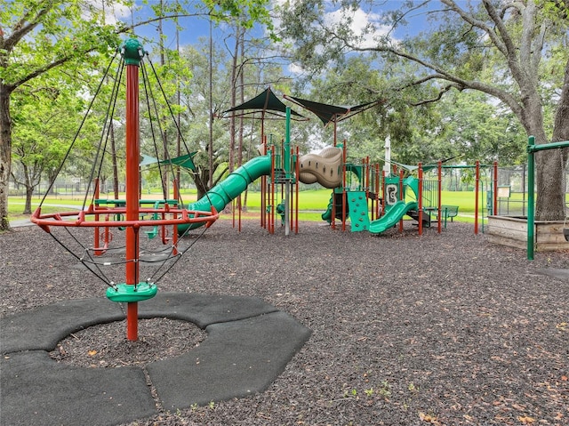 view of community playground