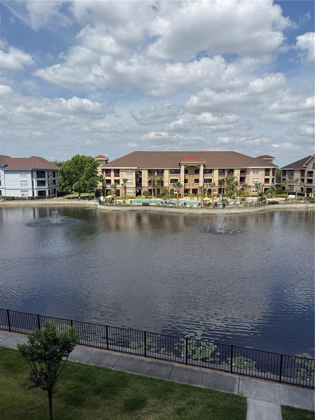 1530 Villa Capri Cir Unit 302, Odessa, FL 33556 - property view of water with fence and a residential view