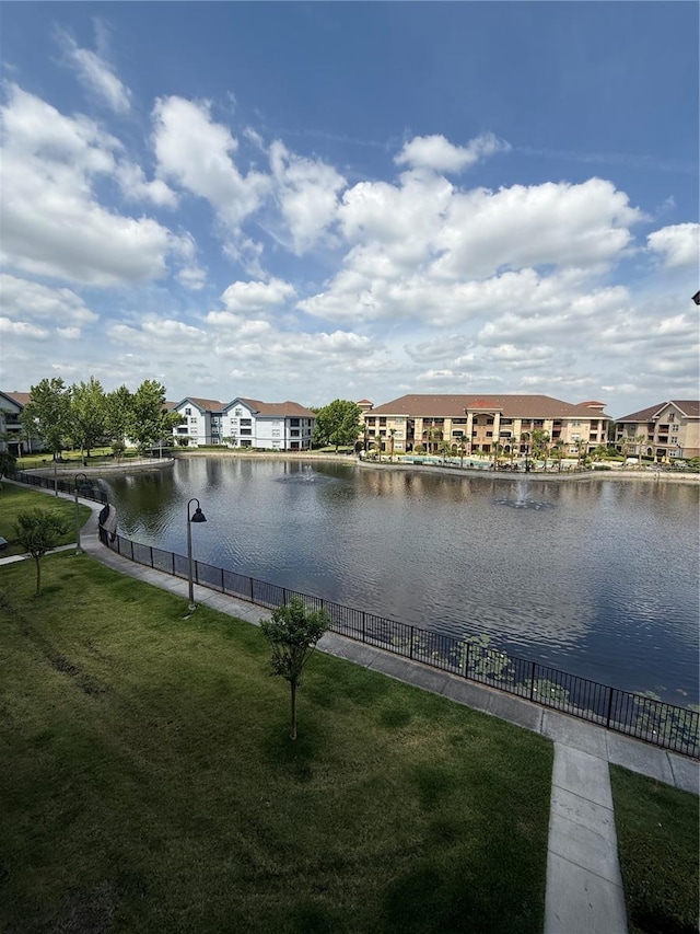 1530 Villa Capri Cir Unit 302, Odessa, FL 33556 - water view featuring fence and a residential view