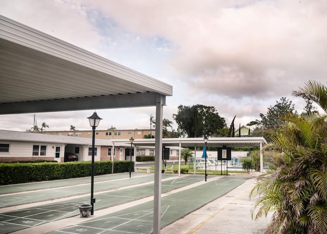 surrounding community with shuffleboard
