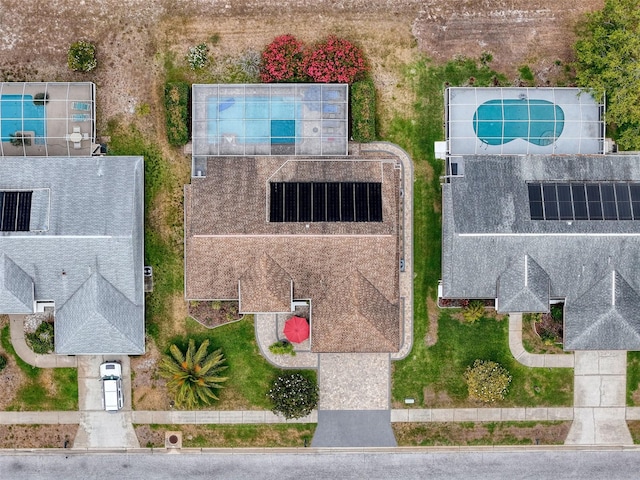 drone / aerial view