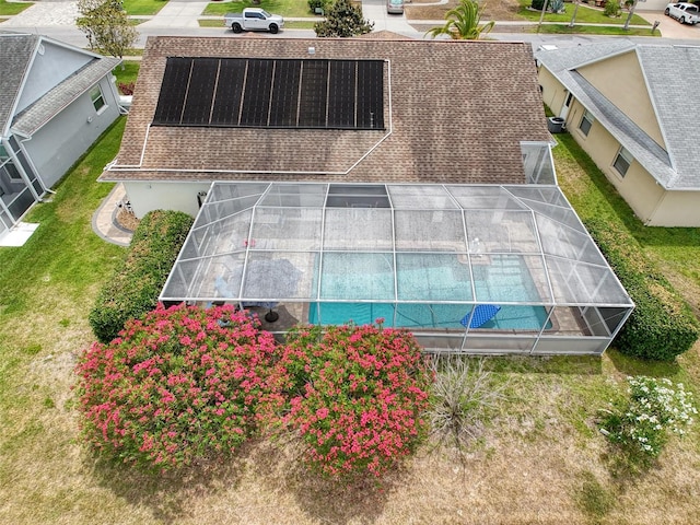 drone / aerial view