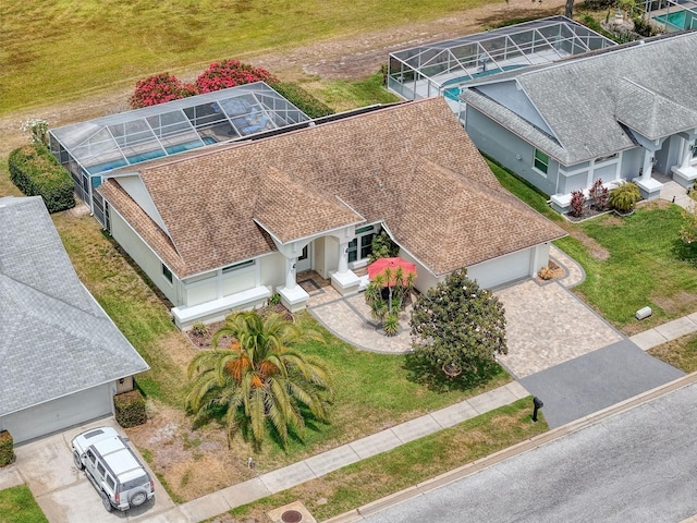 drone / aerial view