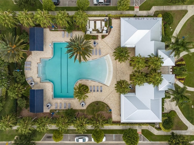 drone / aerial view