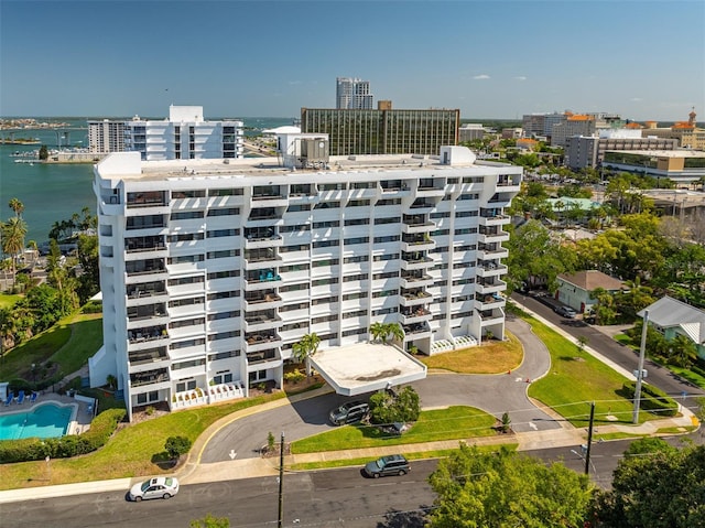30 Turner St Unit 202, Clearwater, FL 33756 - view of property with a water view and a view of city
