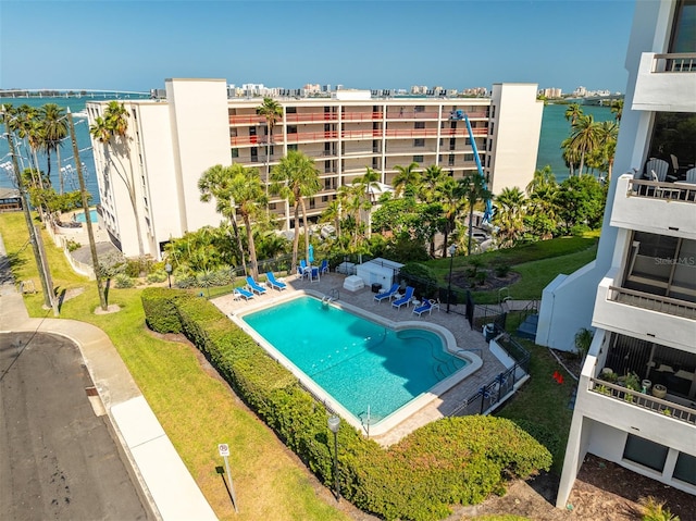 30 Turner St Unit 202, Clearwater, FL 33756 - community pool with a water view