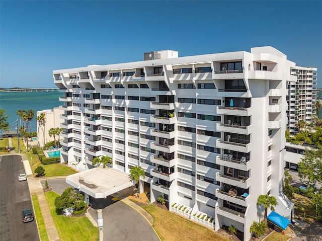 30 Turner St Unit 202, Clearwater, FL 33756 - view of apartment building / complex with a water view