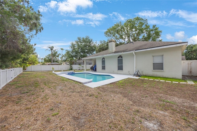 18520 Ambly Ln, Tampa, FL 33647 - view of swimming pool with a patio