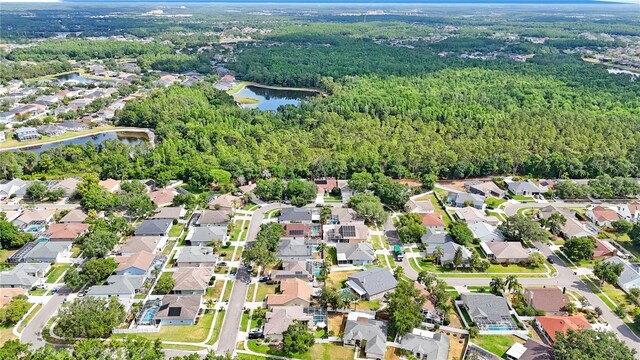18520 Ambly Ln, Tampa, FL 33647 - view of property location with a forest, nearby suburban area, and a nearby body of water