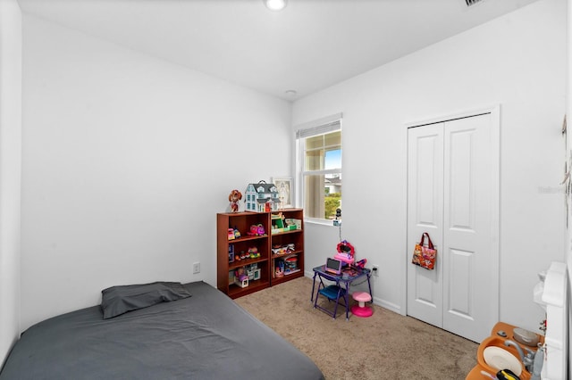 11819 Brighton Knoll Loop, Riverview, FL 33579 - bedroom featuring carpet and a closet