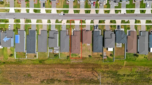 11819 Brighton Knoll Loop, Riverview, FL 33579 - aerial view of residential area featuring property parcel outlined