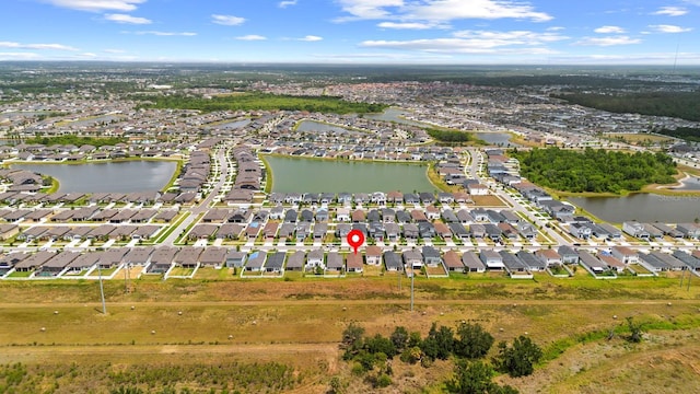 11819 Brighton Knoll Loop, Riverview, FL 33579 - aerial overview of property's location featuring nearby suburban area and a large body of water