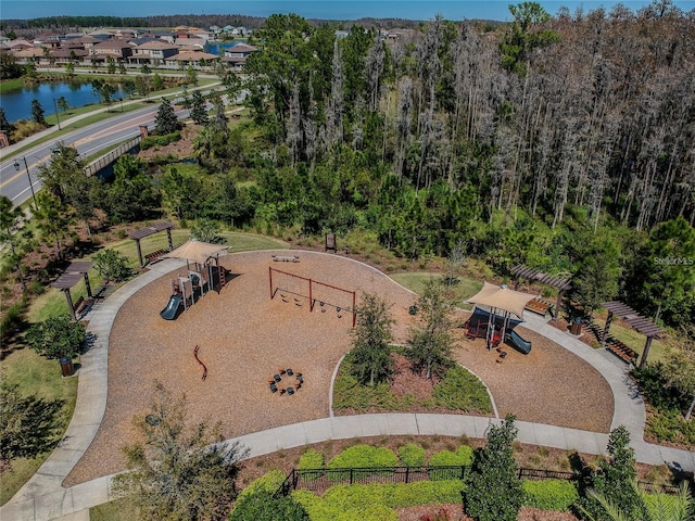 aerial view