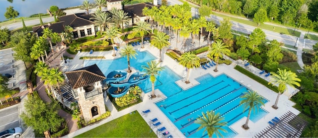 aerial view
