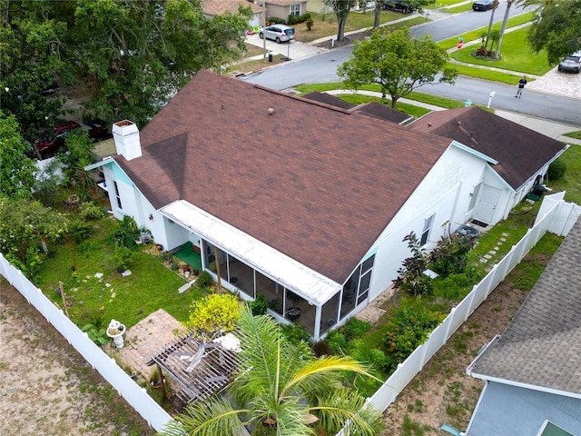 1424 Ridge Shore Dr, Tarpon Springs, FL 34689 - view from above of property