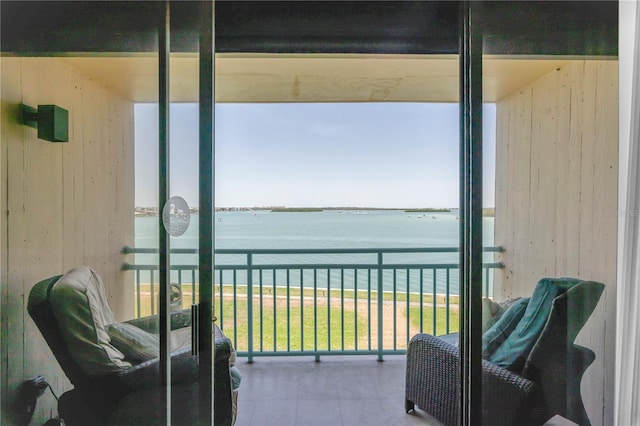 1 Key Capri Unit 303E, Treasure Island, FL 33706 - balcony with a water view
