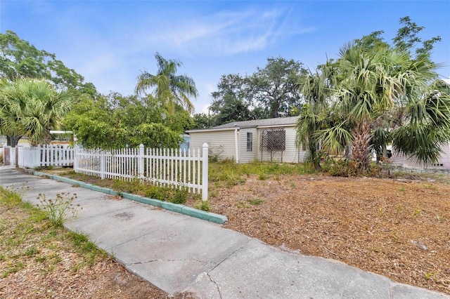 536 Braddock St S, Saint Petersburg, FL 33707 - view of front of property featuring fence