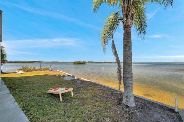 property view of water