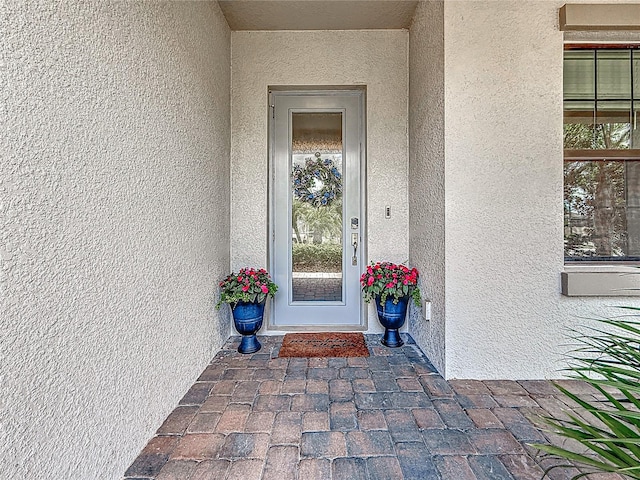 18203 Pine Hammock Blvd, Lutz, FL 33548 - property entrance with stucco siding