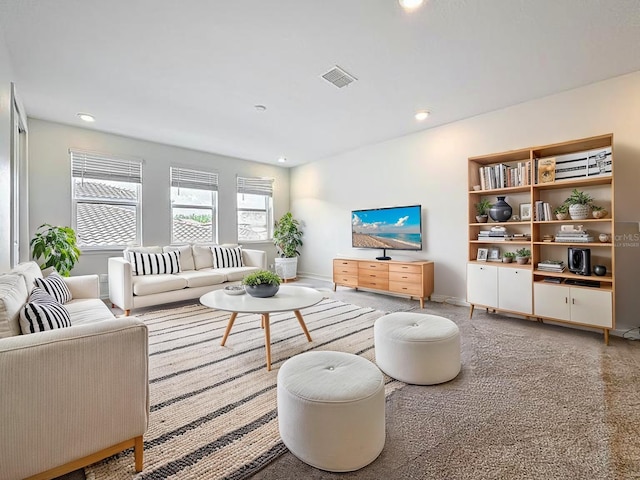 18203 Pine Hammock Blvd, Lutz, FL 33548 - living area featuring recessed lighting and baseboards