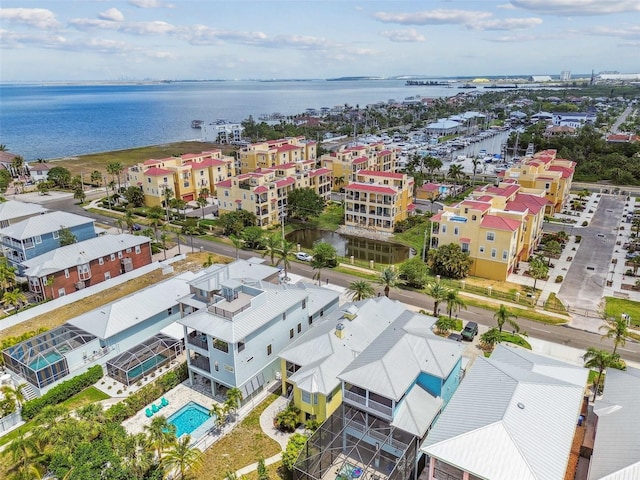 1326 Apollo Beach Blvd S, Apollo Beach, FL 33572 - bird's eye view with a water view