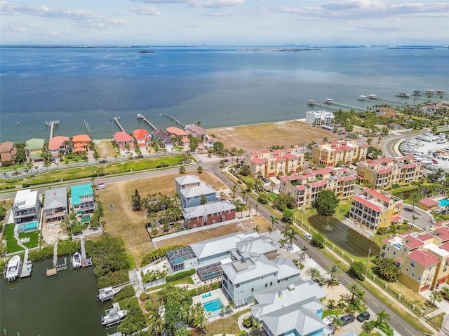 1326 Apollo Beach Blvd S, Apollo Beach, FL 33572 - birds eye view of property with a water view