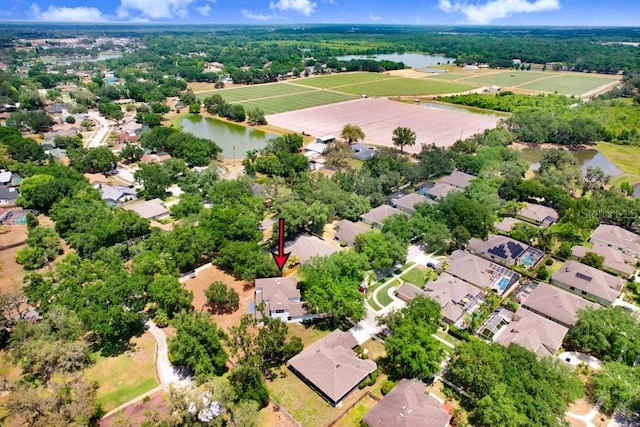 808 Hickory Glen Dr, Seffner, FL 33584 - aerial view of residential area with a nearby body of water